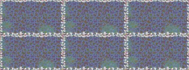 Rastgele mavi kelebekler şirin desenler. Kusursuz. Davetiye, kart ve parmak izi için basit kadınsı bir model. Raster illüstrasyonu. Mavi arka planda kelebek.