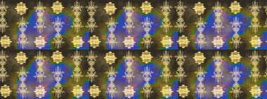 Kar taneleri arka planda. Kahverengi, gri ve yeşil kar taneli Noel kartı kahverengi, gri ve yeşil renklerde. Kış kartı Mutlu Noeller, yeni yıl ve mutlu bayramlar..