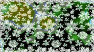 Şekillendirilmiş çiçeklerle kusursuz desen. Çiçek deseni duvar kağıdı, desen dolguları ve web sayfası arka planı için kullanılabilir. Süslü zentangılsız desen, soyut çiçeklerle süslenmiş..