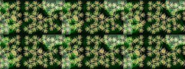 Renkli arka planda izole tatlı kar taneleri. Kar taneli yeşil, mavi ve siyah renkler. Raster illüstrasyonu.