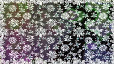 Düz Çiçek Elementleri Tasarımı. Gri renkli çiçekler. Raster illüstrasyonu. Asya tekstil tarzında. Kusursuz çiçek deseni. Renkli Bahar Teması Kusursuz Arkaplan.