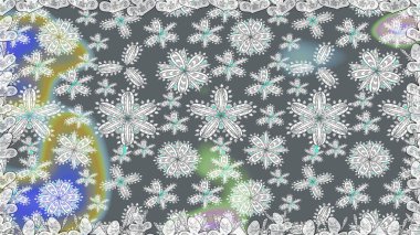 Vadinin gri renkli çiçekleri. Çiçeksiz desenlerin çizimi.