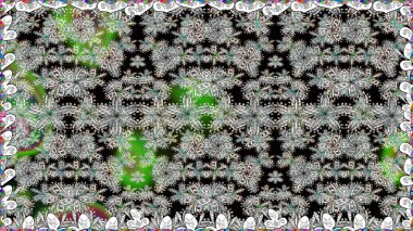 Kusursuz Vintage Çiçek Deseni. Raster Kalça dokusu deseni.