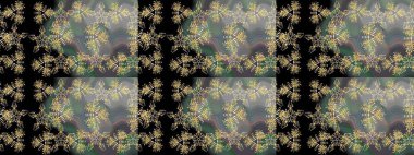 Düz Çiçek Elementleri Tasarımı. Çiçekli eskiz arkaplanı. Renkli Bahar Teması eskiz kalıbı. Çocuk stili.