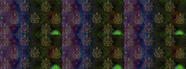 3D çiçekler, eskiz. Raster illüstrasyonu. Gri renklerde.