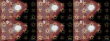 Noel süsleri ve Noel süsleri. Raster Noel soyut renkli arkaplan ve düşen kar tanesi.