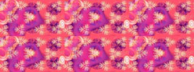 Raster illüstrasyonu. Soyut kar taneleri arkaplanda izole edilmiş düz dizayn. Kar tanesi rengarenk desen. Raster kar taneleri arka planda. Kar taneleri deseni.