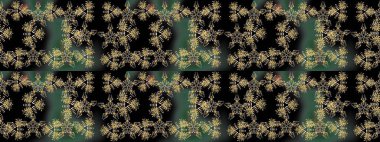 Raster resim. Kar tanesi doodle çizilmiş grafik. Noel kış tasarım için renkli kar taneleri.