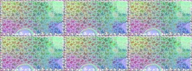 Raster. Tarafsız bir arkaplanda resim. Kusursuz. Kumaş, tekstil, baskı ve davetiye örnekleri. Kelebek deseni.