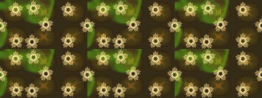 Raster Hip kumaş deseni. Kusursuz Vintage Çiçek Deseni.