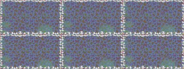 Mavi renkte bir resim. Soyut, pürüzsüz bir arkaplan. Moda Kumaşı Tasarımı. Raster. Kelebek deseni.