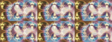 Tarafsız renklerde çiçekler. Kumaş desenli papatya çiçekleri ayrıntıları.