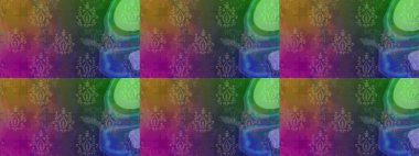 Küçük çiçekteki sevimli çiçek deseni. Modaya uygun kumaş deseni. Kusursuz Tony kumaş deseni. Raster illüstrasyonu.