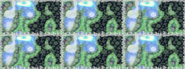 Güzel kumaş deseni. Küçük çiçekteki sevimli çiçek deseni. Güzel karalama çiçekleri olan kusursuz çiçek desenleri. Raster illüstrasyonu.