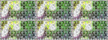 Çocuk stili. Düz Çiçek Elementleri Tasarımı. Renkli Bahar Temalı Kusursuz Arkaplan. Çiçekli pürüzsüz raster arka plan.