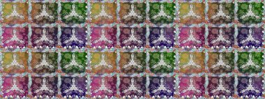 Çiçekli, suluboya desenli kusursuz çiçek deseni. Küçük çiçekte güzel bir çiçek deseni var. Raster deseni.