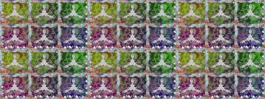 Suluboya kusursuz desen. Raster illüstrasyonu. Dekorasyon ve tasarım için güzel bir desen. Eski model. Çiçeğin suluboya çizimlerinin mükemmel deseni. Moda yazdırma.