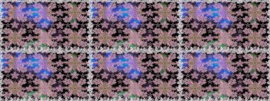 Raster 'ın taze dokusu. Yumuşak pamuk tasarımı. Yumuşak fayans. Klasik çiçek desenli. Paketleme, tekstil, duvar kağıdı için kusursuz çiçek arkaplanı.