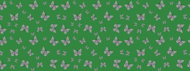 Raster. Elle çizilmiş illüstrasyon. Renkli kelebeklerin güzel arka planı. Giysiler, erkekler, kızlar ve duvar kağıtları için soyut çizim kalıbı.