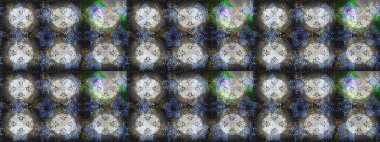 Düz Çiçek Elementleri Tasarımı. Renkli Bahar Teması eskiz kalıbı. Parlak arkaplan eskiz desenli çiçekli fantezi tasarımı.