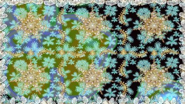 Noel altın kar tanesi kusursuz desen. Kış kar dokusu duvar kağıdı. Sembol bayramı, yeni yıl kutlamaları, altın desenler. Tarafsız renklerde altın kar taneleri.