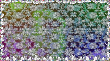 Doodle tarzı. El çizimi dikişsiz sonbahar çiçekleri deseni. Renkli, pürüzsüz desen. Renkli çiçekler. Tekstil ve kapak tasarımı için mükemmel.