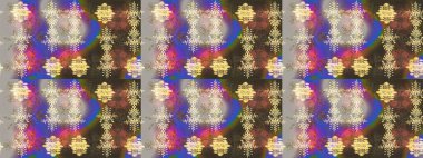 Raster illüstrasyonu. Raster Noel soyut renkli arka plan ve tatlı kar tanesi. Kahverengi, bej ve menekşe renkli kar taneleri.