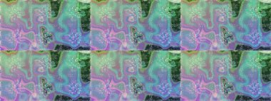 Moda baskıları için zarif bir şablon. Motley illüstrasyonu. Çiçekli bahar çiçekleri. Küçük renkli çiçekler. Küçük çiçekte şirin desenler.