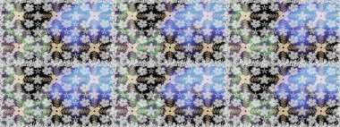 Fantezi çiçekli kusursuz desen, doğal duvar kağıdı, çiçek desenli kıvrım çizimi. Paisley el çizimi elementler. Ev dekoru.