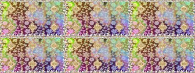 Kusursuz altın desen. Raster altın çiçek süsü brokar kumaş ve cam desenli. Çiçek desenli altın metal. Altın elementli nötr renkler.