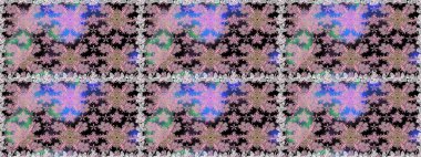 Sevimli çiçek desenli küçük çiçek. Raster resim. Dikişsiz Tony kumaş desen. Moda kumaş deseni.