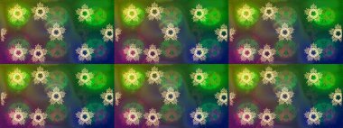 Desen snowflakes.raster Noel soyut renkli arka plan ile düşen kar tanesi. Raster illüstrasyon.