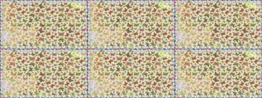 Duvar kağıdı için böcek dokusunun tekrarı. Raster illüstrasyonu. Bahar Kelebeği teması. Gri lekeli, pürüzsüz bir kelebek dokusu..