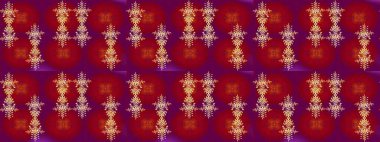 Raster illüstrasyonu. Kar tanesi kışı. Renkli arka planda izole edilmiş suluboya kar taneleri. Kışın sembolü.