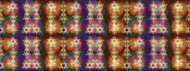 Kahverengi, mor ve nötr renkler üzerine tasarım. Raster kış deseni. Çiçek Elementleri 'nin soyut geçmişi. Raster illüstrasyonu.