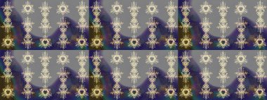 Yüzey için tekrarlanan doku, ambalaj kağıdı, renkli kar tanesi. Kış kar taneleri, raster arka plan.