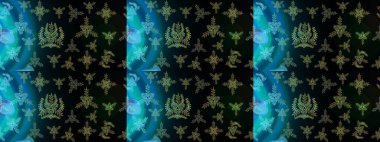 Desen snowflakes.raster Noel soyut renkli arka plan ile düşen kar tanesi. Raster illüstrasyon.