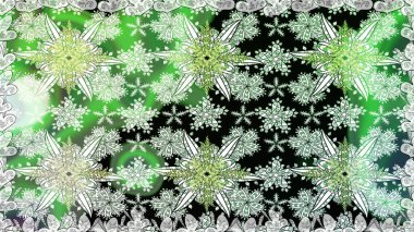 Güzel kumaş deseni. Düz Çiçek Elementleri Tasarımı. Renkli Bahar Temalı Kusursuz Arkaplan. Raster illüstrasyonunda kusursuz çiçek deseni.