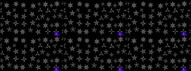 Küçük çiçekteki sevimli çiçek deseni. Siyah renkte çiçekler.