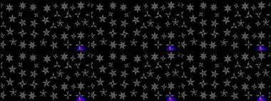 Küçük çiçekteki sevimli çiçek deseni. Siyah renkte çiçekler.