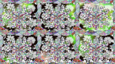 Tarafsız lale çiçekleriyle pürüzsüz bir desen. Doğal kozmetik ürünleri, parfüm, çiçekçi dükkanı için bahar ihalesi tasarımı. Karşılama ya da düğün geçmişi olarak kullanılabilir. Paket kağıdı için en iyisi..