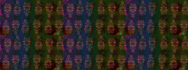 Gri renklerde bahar çiçekleri. Çiçekli karalama şeklinde Raster çiçek deseni. Raster illüstrasyonu.