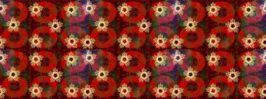 Kar tanesi süs desen. Snowflakes desen. Kar taneleri arka plan. Arka plan üzerinde izole soyut kar taneleri ile düz tasarım. Raster illüstrasyon.