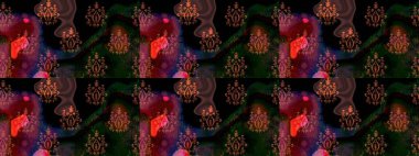 Raster illüstrasyonu. Çiçek deseni. Şatafatlı bahar bahçesi dokusu. Siyah renkte çiçek çizimi. Siyah renkte çiçekler.