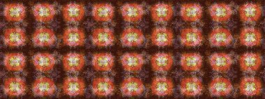 Yeni yıl kar tanesi. Düz kar karalama ikonları, yılbaşı afişi için kar taneleri silueti, kartlar. Kahverengi, turuncu ve pembe renkler üzerine şirin soyut kar tanesi raster tasarımı.