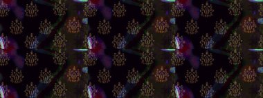 Kar tanesi süsleme deseni. Kar taneleri arka planda. Renkli arka planda izole edilmiş kar tanelerinin düz tasarımı. Kar taneleri deseni. Raster illüstrasyonu.