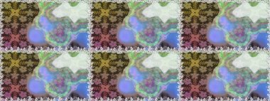 Çiçekli, suluboya desenli kusursuz çiçek deseni. Düz Çiçek Elementleri Tasarımı. Tarafsız renklerde çiçekler. Raster illüstrasyonu. Renkli Bahar Teması Kusursuz Arkaplan.