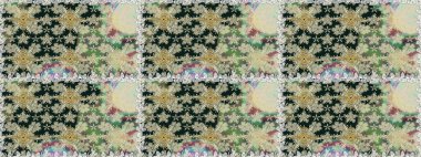 Tarafsız renklerde zarif çiçek buketi suluboya. Düz Çiçek Elementleri Tasarımı. Raster illüstrasyonu. Renkli Bahar Teması Kusursuz Arkaplan.