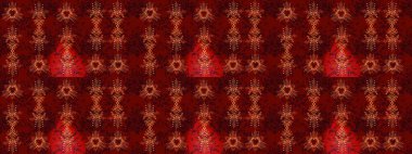 Kar tanesi süs desen. Snowflakes desen. Kar taneleri arka plan. Arka plan üzerinde izole soyut kar taneleri ile düz tasarım. Raster illüstrasyon.