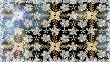 Raster illüstrasyonunda kusursuz çiçek deseni. Gri renkli çiçekler.